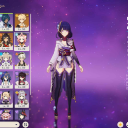 ❤️NA AR50 ❤️ 5 stars*6 RAIDEN SHOGUN❤️NAHIDA❤️MONA❤️DILUC❤️QIQI❤️DEHYA ❤️ lots of 4* characters and weapons❤️ 0